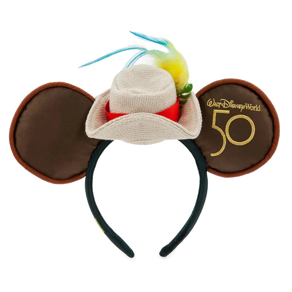 Disney Parks Mickey Mouse Main Attraction Tiki Room Ears Headband