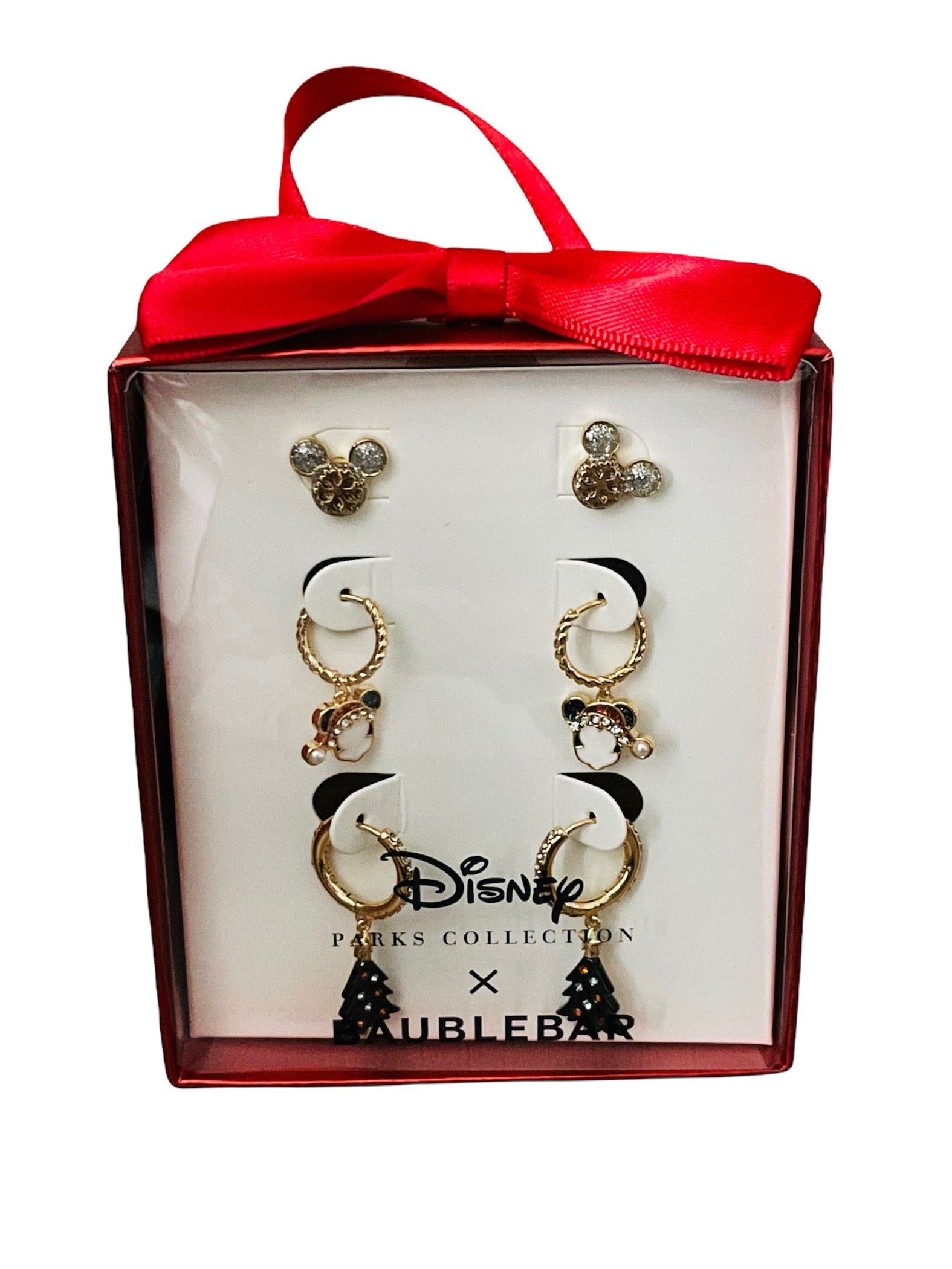 Disney X Baublebar Holiday Collection Christmas Holiday Earrings
