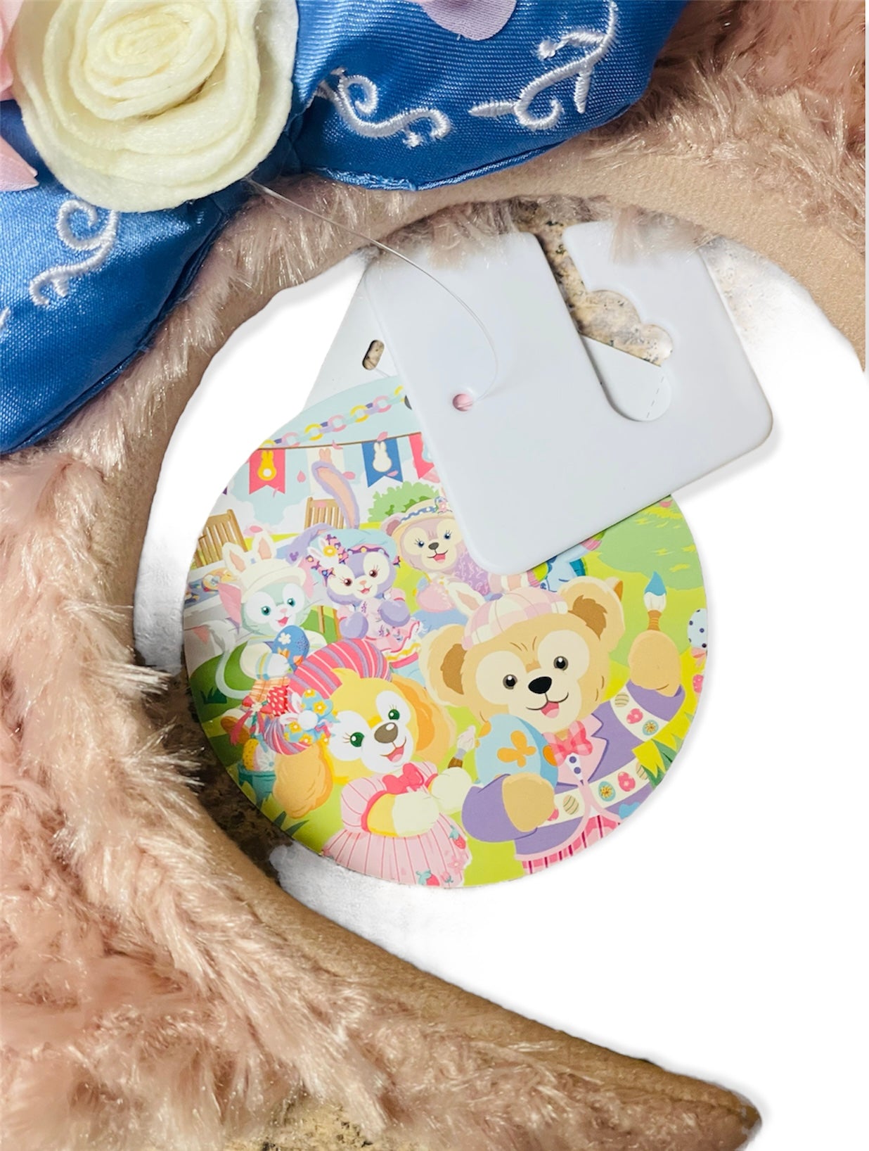 Disney Parks Tokyo Duffy Bear ShellieMay Easter Ears Headband - TDR
