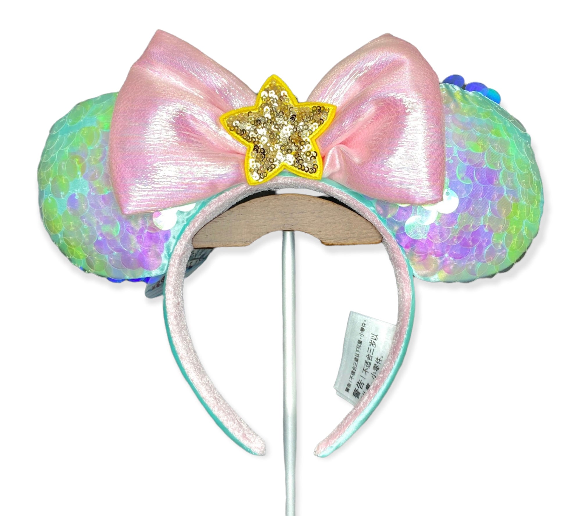 Disney Parks Shanghai The Little Mermaid Set Course for Adventure Mermaid Ears Headband – SHDL
