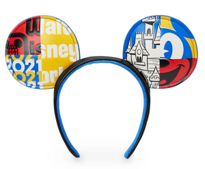 Disney Parks Walt Disney World 2021 Dated Mickey Mouse Ear Headband