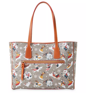 Disney Mickey Mouse and Friends Holiday Dooney & Bourke Tote Bag