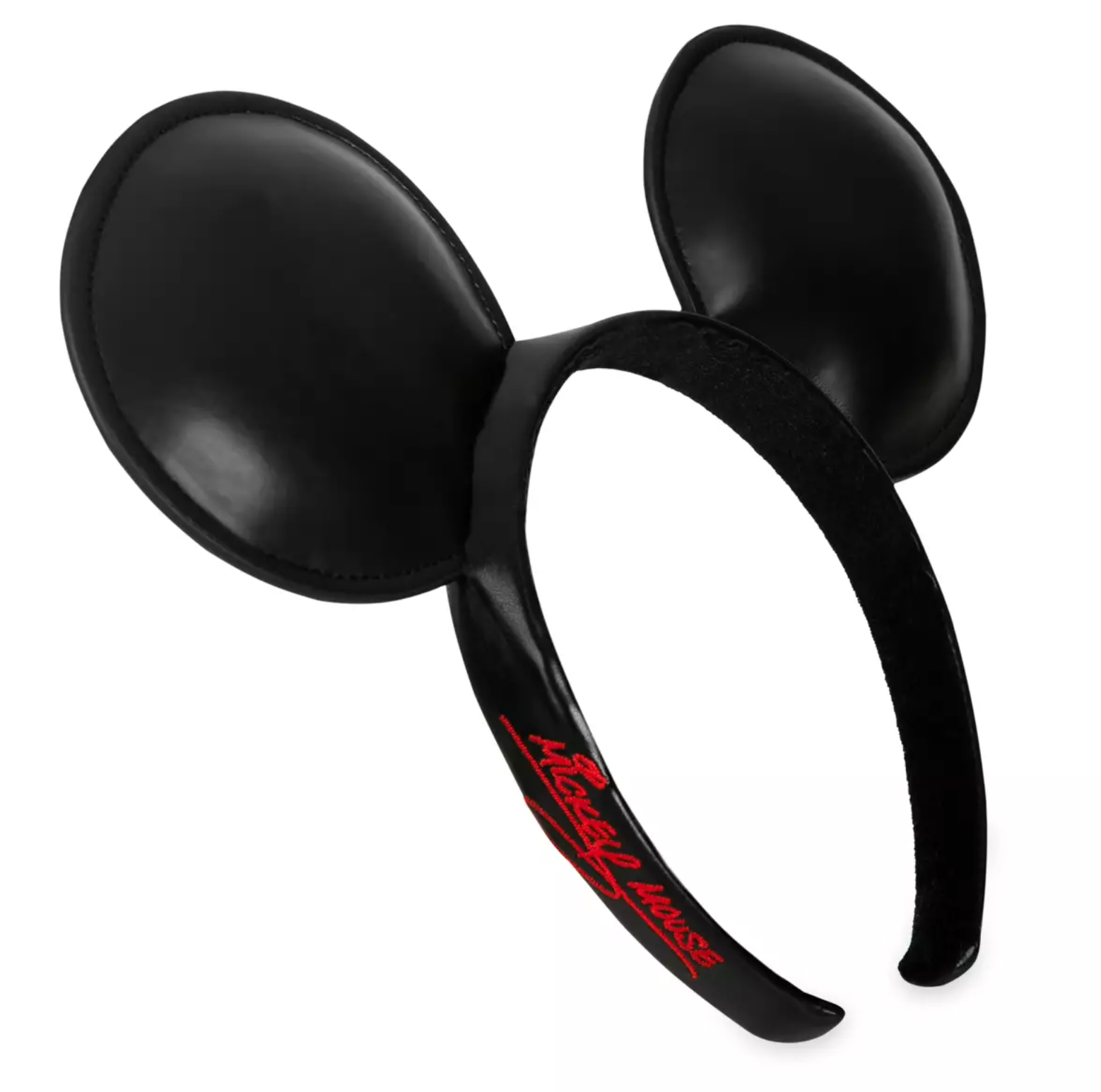 Disney Parks 2021 Mickey Mouse Simulated Leather Ears Headband