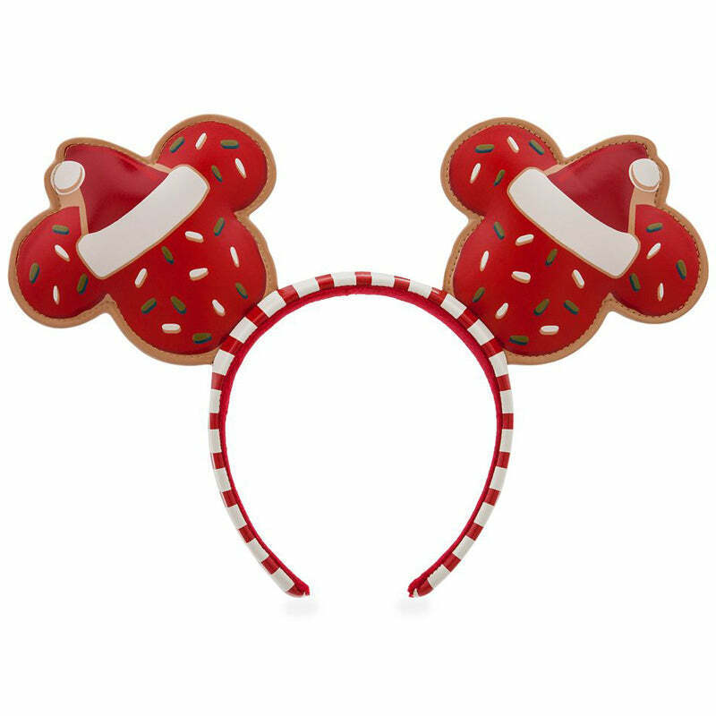 Disney Parks Christmas 2021 Mickey Santa Cookie Ears Headband