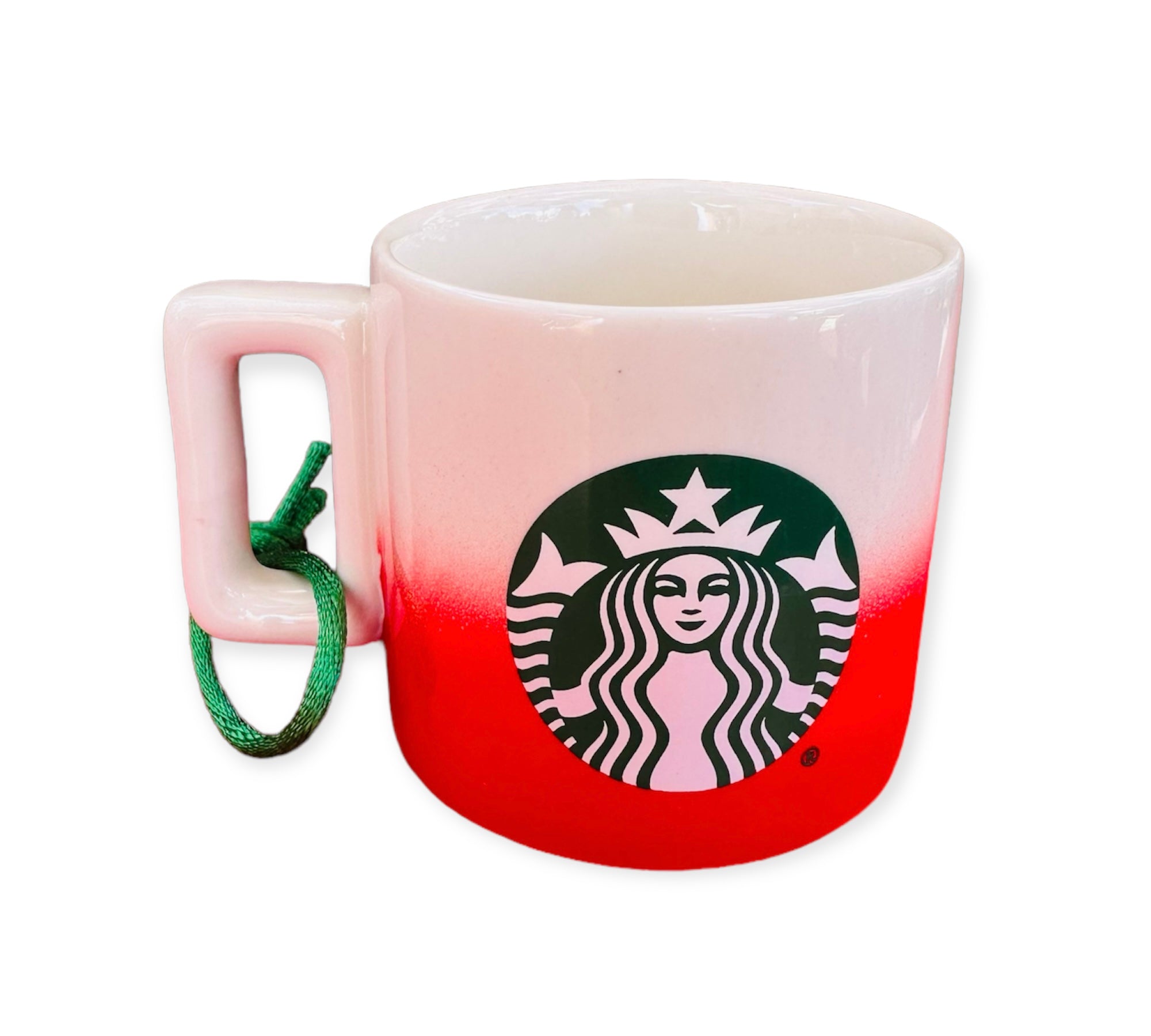 Starbucks Disney 2022 Santa Mickey Espresso Mug Ornament – My