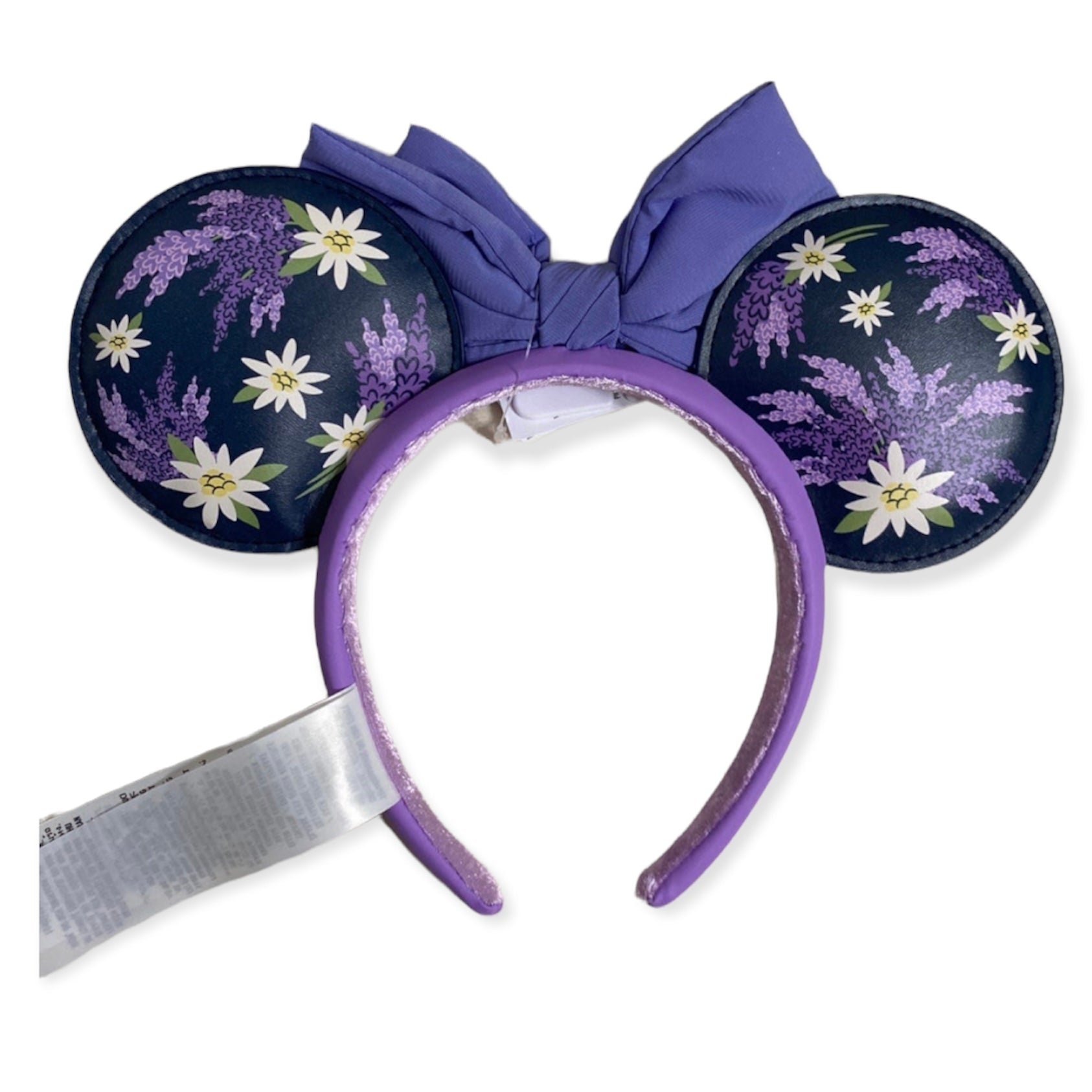 Disneyparks Disney Parks Exclusive - Minnie Mickey Ears Headband Bejeweled Cranberry Red Velvet