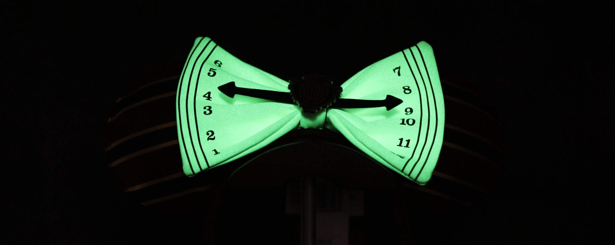 Disney Parks Loungefly Tower of Terror Glow in the Dark Minnie Ears Headband - PRE ORDER