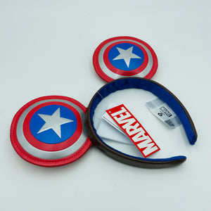 Disney Parks Marvel Captain America Mickey Ears Headband