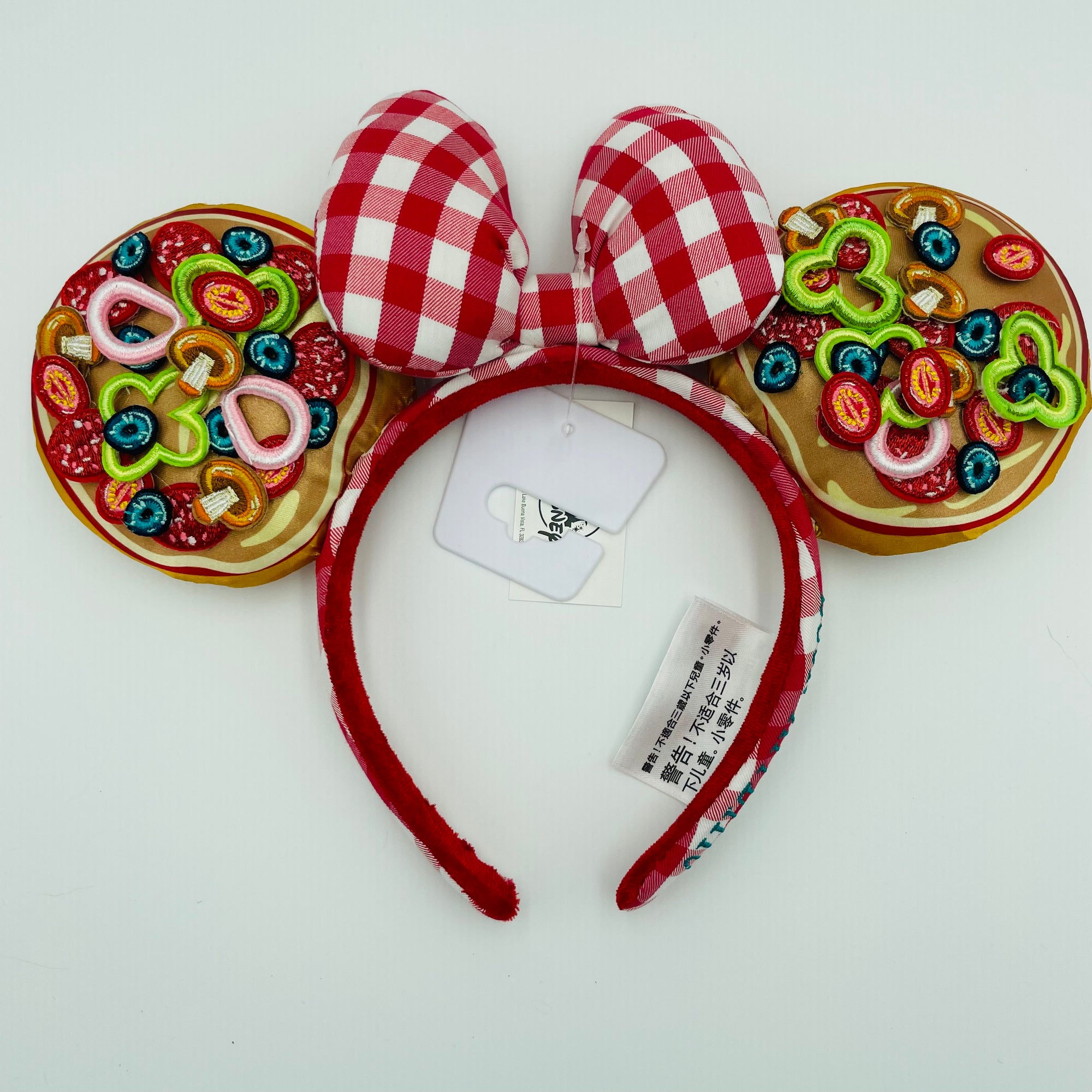 Disney Parks EPCOT Italy Pizza Ears Headband